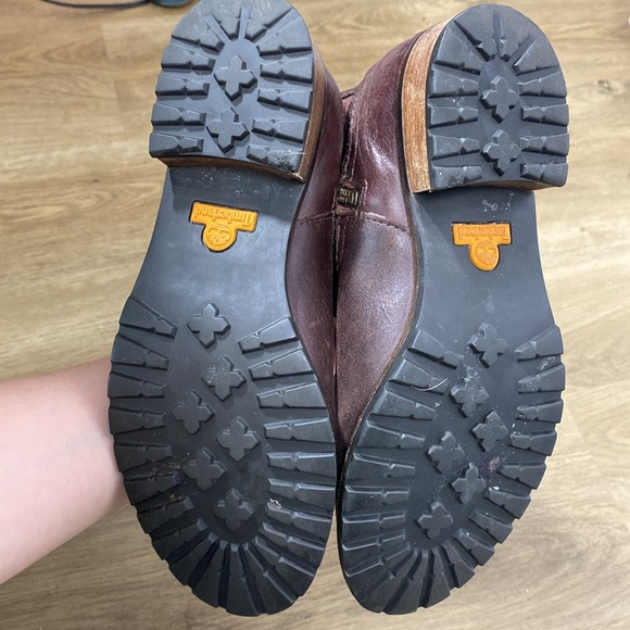 Timberland Earthkeepers Bethel Tall Zip Leather and Suede Knee-High Boots size 6 - Picture 14 of 14